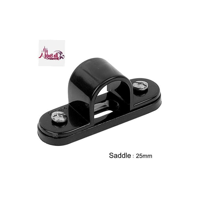 Abbasali Pvc Electrical Conduit Pipe And Fittings For Indoor And Outdoor Electrical Pack Of 10 25Mm Saddle 25 Mm