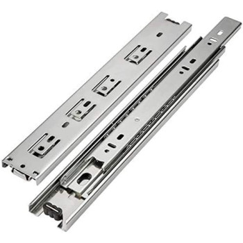 Abbasali Steel Ball Bearing Drawer Runner Cabinet Rail For Computer Table Clothing Cabinets 12 Inch