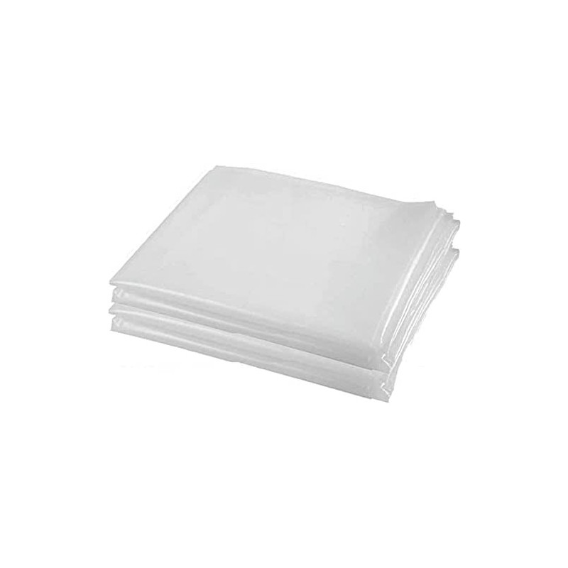 Abbasali Painters Polythene Sheet Plastic Drop Cloths Sheet Waterproof Anti Dust Furniture Cover 200G X 8 Meter