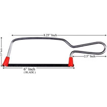 Abbasali Junior Hacksaw Frame 6In