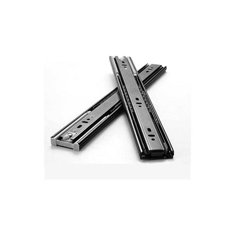 Abbasali Soft Closing Steel Ball Bearing Drawer Slide Rail Runner 14 Inch 35Cm