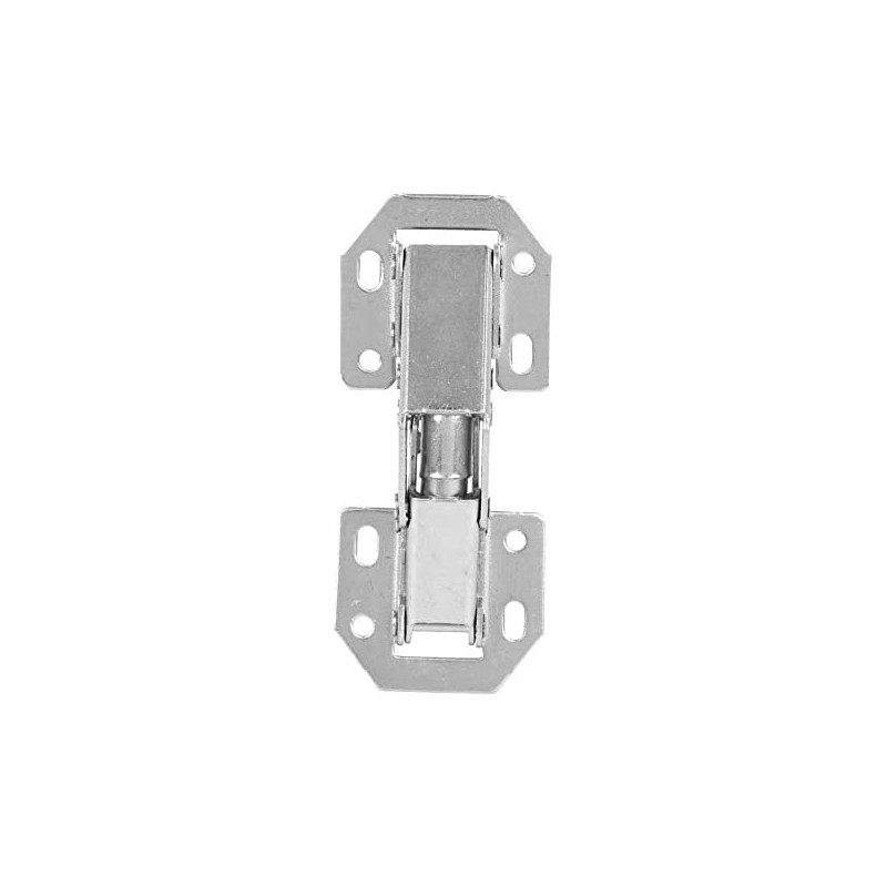 Abbasali Adjustable Hinge Anti Rust 2.8X1.3In 10Pcs Cupboard Hinge Free Drilling Hole For Kitchen Cabinet
