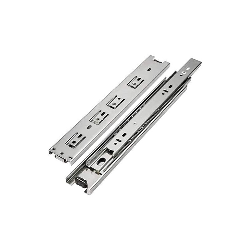 Abbasali Steel Ball Bearing Drawer Runner Cabinet Rail For Computer Table Clothing Cabinets 24 Inch