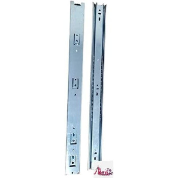 Abbasali Steel Ball Bearing Drawer Runner Cabinet Rail For Computer Table Clothing Cabinets 24 Inch