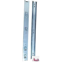Abbasali Steel Ball Bearing Drawer Runner Cabinet Rail For Computer Table Clothing Cabinets 24 Inch