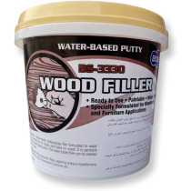 Hunter Bossil Water Based Wood Filler For Repairing And Finishing Stainable And Paintable Permanent Non Shrinking Quick Drying 1Kg