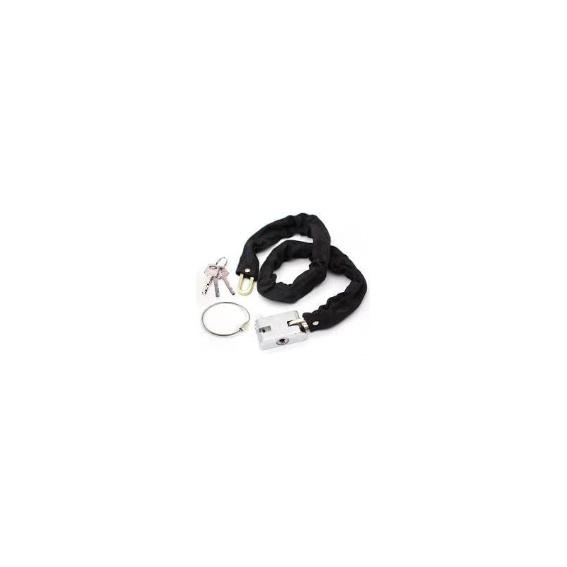 Abbasali Chain 90 Cm Length With Attached Lock Covered With Cloth