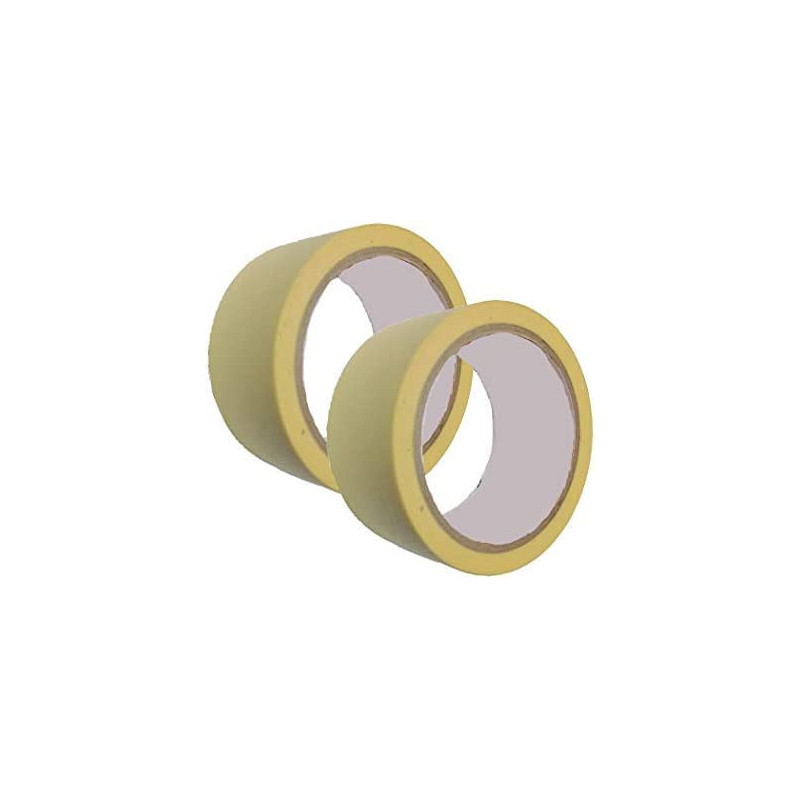 Abbasali Automotive Self Adhesive Masking Tape For Painting Labelling 1.5 Inch Pack Of 2