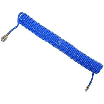 Abbasali Spiral Recoil Air Hose Pu 10M Internal O5.5Mm 15 Meter