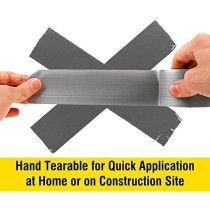 Abbasali Waterproof Strong Adhesive Heavy Duty Duct Tape For Patching Sealing Securing Cables 100 Yards X 2In 4 Roll