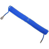 Abbasali Spiral Recoil Air Hose Pu 10M Internal O5.5Mm 10 Meter