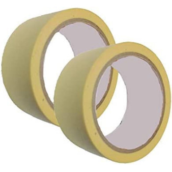 Abbasali Automotive Self Adhesive Masking Tape For Painting Labelling 2 Inch Pack Of 2