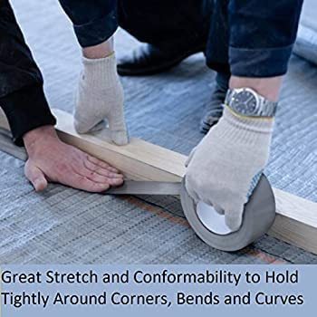 Abbasali Waterproof Strong Adhesive Duct Tape Silver 100 Yards X 2In 2 Roll