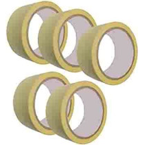 Abbasali Automotive Self Adhesive Masking Tape For Painting Labelling Packing Craft Art Etc 1.5 Inch Pack Of 6