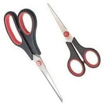 Abbasali 2 Piece Home And Craft Scissor Set 5 Inch And 8 1 2 Inch