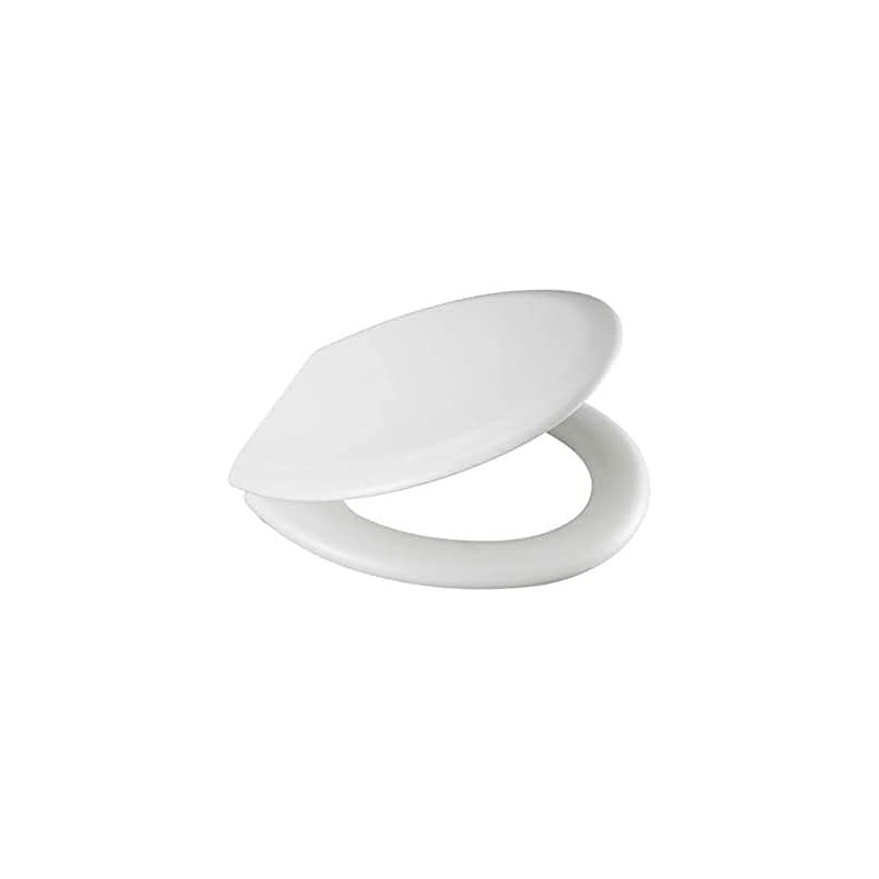 Abbasali Heavy Duty Toilet Seat Cover White