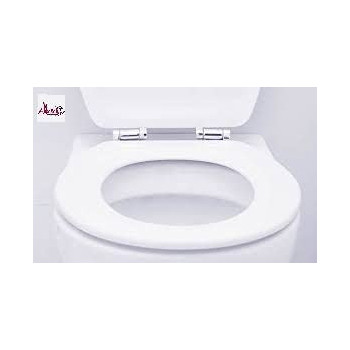 Abbasali Heavy Duty Toilet Seat Cover White