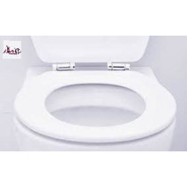 Abbasali Heavy Duty Toilet Seat Cover White