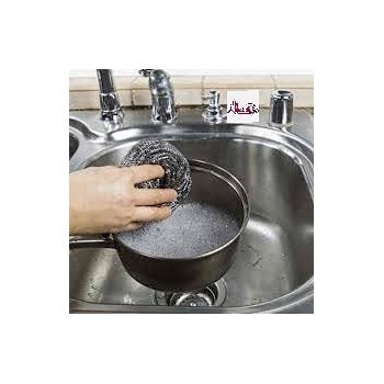 Abbasali Steel Scrubber For Cleaning Multipurpose Use Pack Of 3Pcs