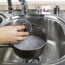 Abbasali Steel Scrubber For Cleaning Multipurpose Use Pack Of 3Pcs