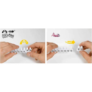 Abbasali Wire Connector Strip 10 Position Screw On Terminal Block Nf Ce Eac Rohs Standard Cable 4 16Mm Single Strip
