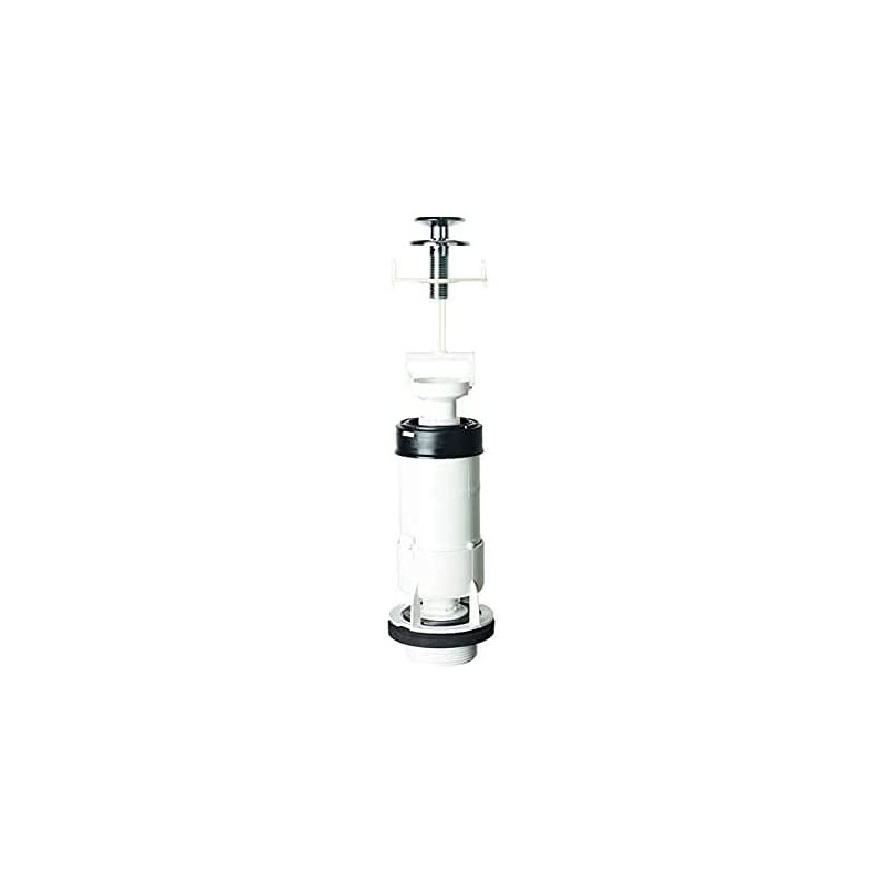 Abbasali Push Eco plus Unibottom Single Flush Mechanism With Bottom Inlet Valve For Bathroom Fittings