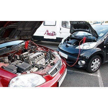 Abbasali Heavy Duty Battery Booster Pure Copper Cable Pvc Bag 2 Meters For Car Battery Booster 1000 Amp