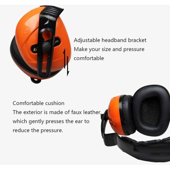 Abbasali Noise Reduction Safety Earmuffs Industrial Hunt Sleep Professional Hearing Protection Portable Adjustable Ear Defenders