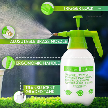 Abbasali Pressure Sprayer 2 Liter For Gardening And Cleaning Use