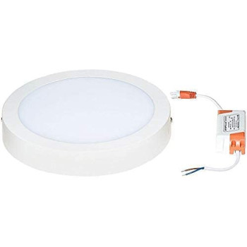 Abbasali Round Surface Led Ceiling Panel Light 30W 10 Inch White 1 Year Replacement Guarantee