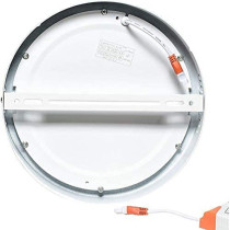 Abbasali Round Surface Led Ceiling Panel Light 30W 10 Inch White 1 Year Replacement Guarantee