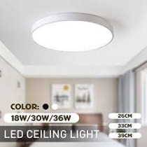 Abbasali Round Surface Led Ceiling Panel Light 30W 10 Inch White 1 Year Replacement Guarantee