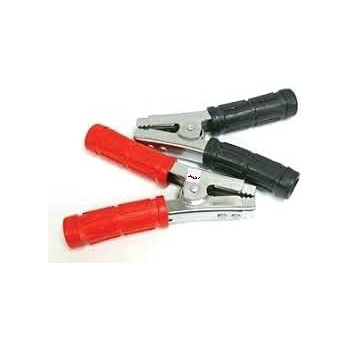 Abbasali Battery Clamp Set Big Red And Black For Charging Heavy And Light Vehicles With The Help Of Booster Cable.