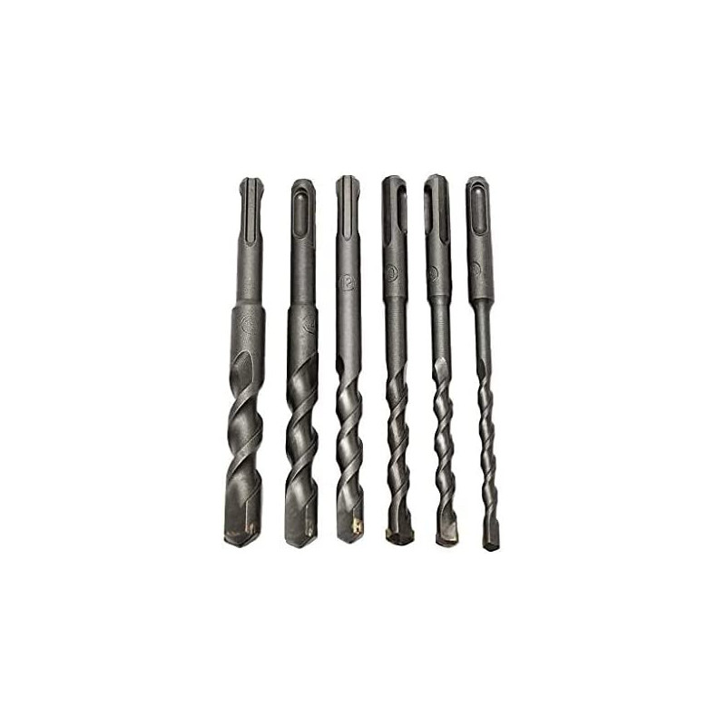 Abbasali New Long Sds Plus Rotary Hammer Concrete Masonary Drill Bit Round Shank 6 16Mm