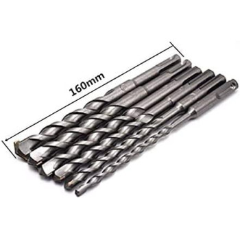 Abbasali New Long Sds Plus Rotary Hammer Concrete Masonary Drill Bit Round Shank 6 16Mm