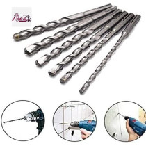 Abbasali New Long Sds Plus Rotary Hammer Concrete Masonary Drill Bit Round Shank 6 16Mm