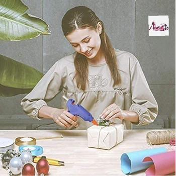 Abbasali Upgraded Mini Hot Melt Glue Gun With 50Pcs Glue Sticksremovable Projects And Sealing And Quick Daily Repairs 20 Watt