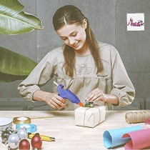 Abbasali Upgraded Mini Hot Melt Glue Gun With 50Pcs Glue Sticksremovable Projects And Sealing And Quick Daily Repairs 20 Watt