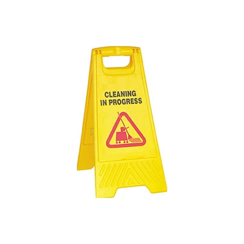Abbasali Foldable Sign Boardcleaning In Progress