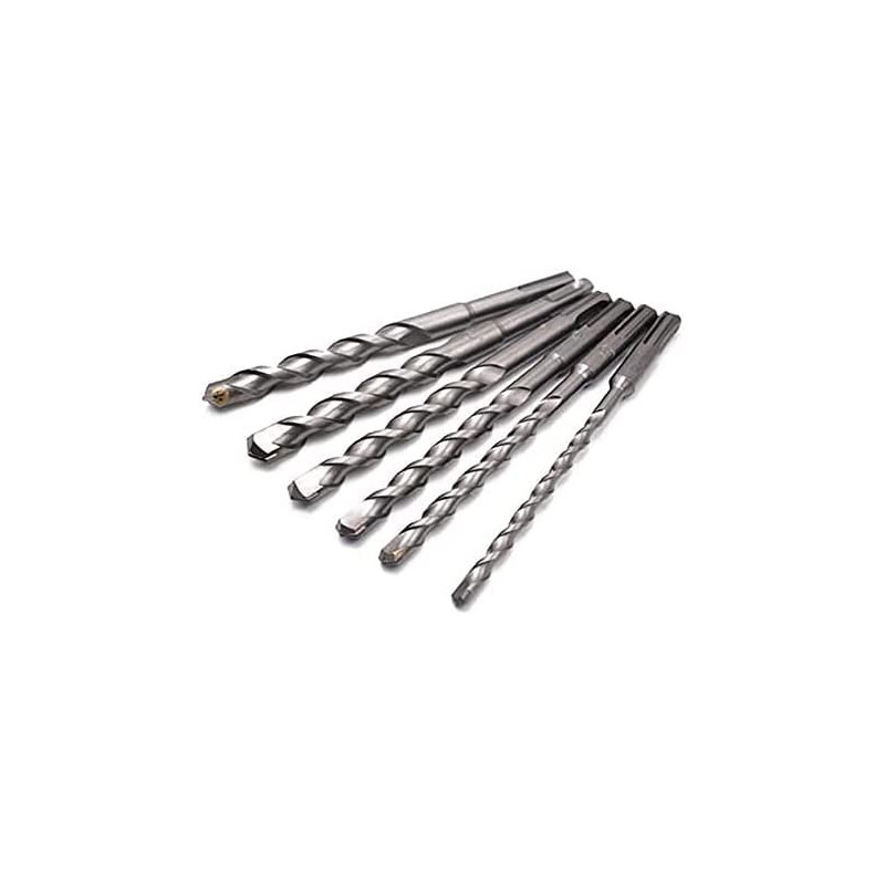 Abbasali Drill Bitsnew Long Sds Plus Shank 6 16Mm Woodworking Hole Saw Mortising Chisel Drill Bit
