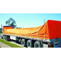 Abbasali Waterproof Dust Proof Tarpaulin Sheet 12X12 Orange