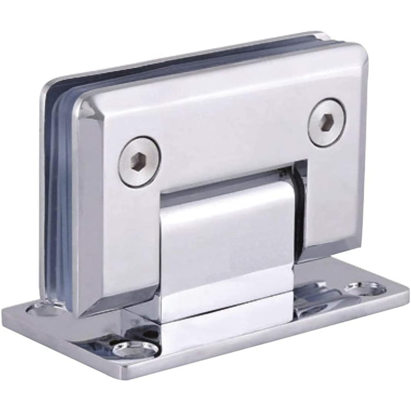 Abbasali Heavy Duty 90 Degree Glass Door Cupboard Glass Shower Doors Hinge Wall To Glass With Zincchrome Dt 301