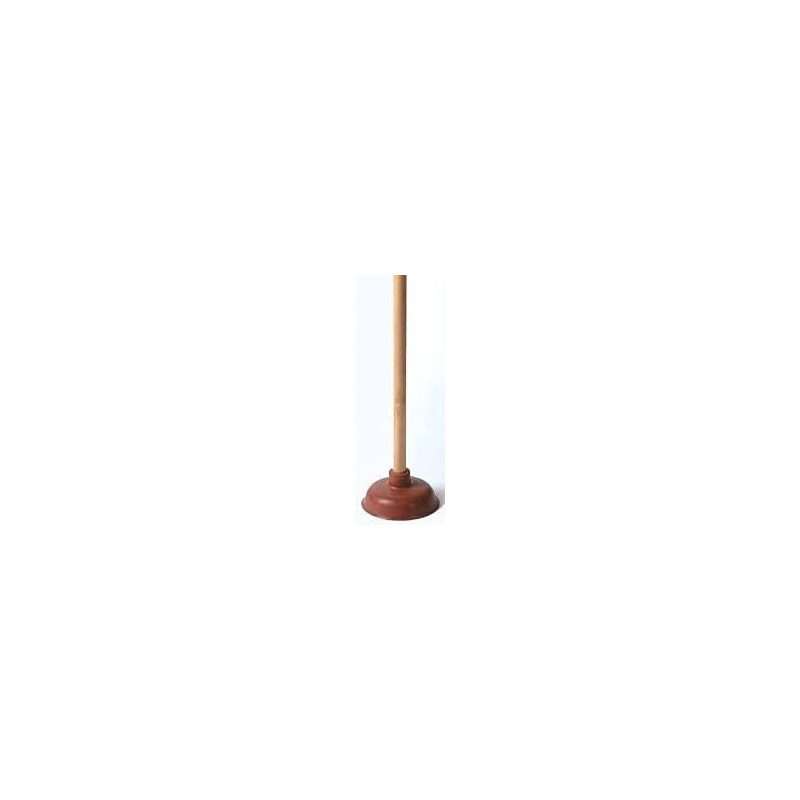 Abbasali Toilet Plunger With Long Wooden Handle