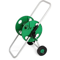 Abbasali 45M 4 Points Garden Hose Cart Portable Garden Water Pipe Hose Reel Cartgarden Watering Hose Storage Rack