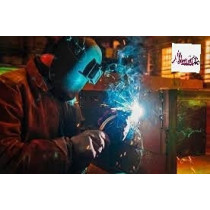 Abbasali Welding Helmet Black Yellow Heavy Duty