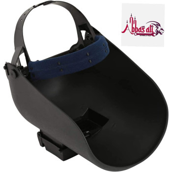 Abbasali Welding Helmet Black Yellow Heavy Duty