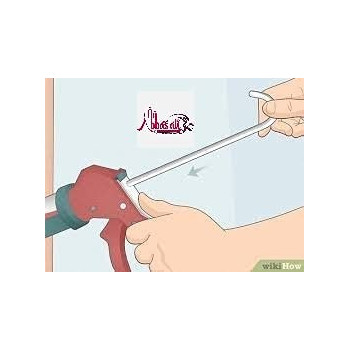 Abbasali Professional Heavy Duty Silicone Gun Sealants And Adhesives Dispenser Caulking Cartridge Guns