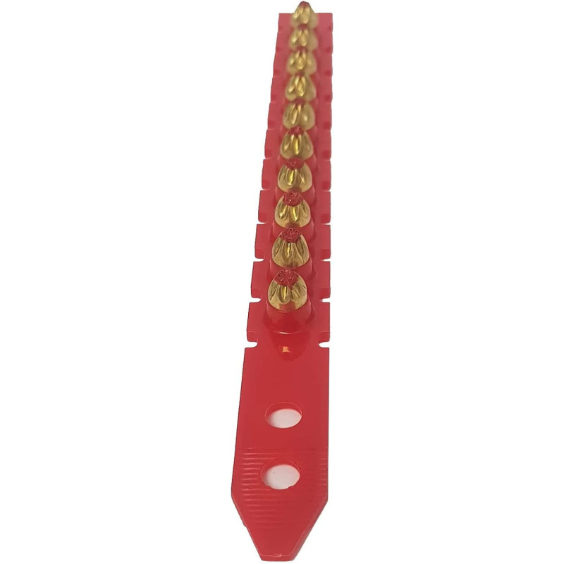Abbasali Powder Actuated Fastener Caliber Strip Loads For Brad Nailer Gun Direct Nailing In Concrete Steel Bricks Red
