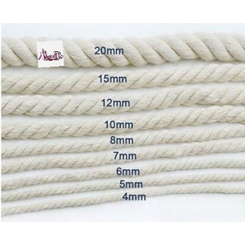 Abbasali Cotton Rope 10Mm X 50 Yards Made In India