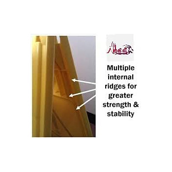 Abbasali Foldable Sign Board Caution Man At Work